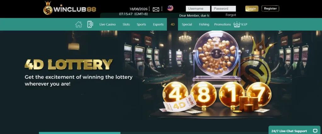 4D Lottery Games