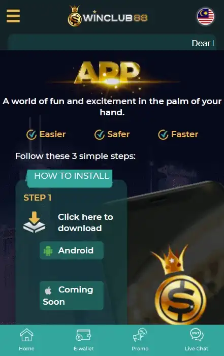 Winclub88 Android App